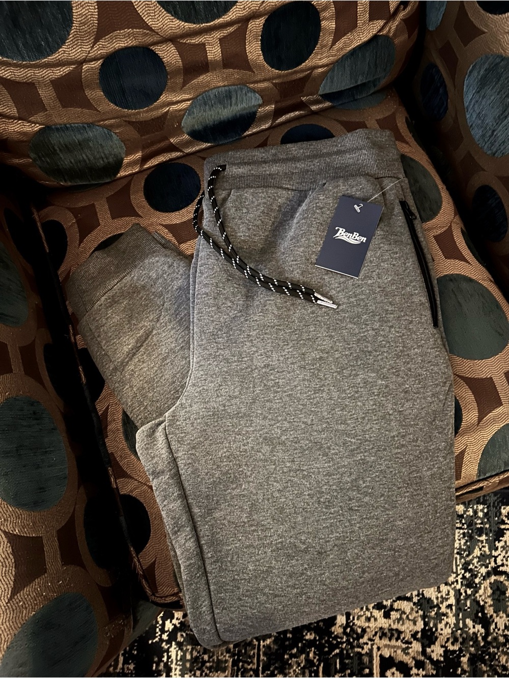 Men's Grey Jogger Pants size XL